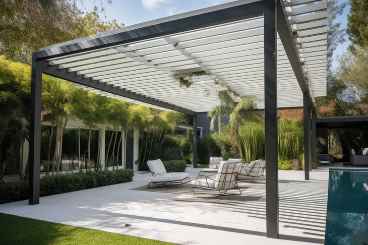 AdobeStock_623002985 Trendy Pergola